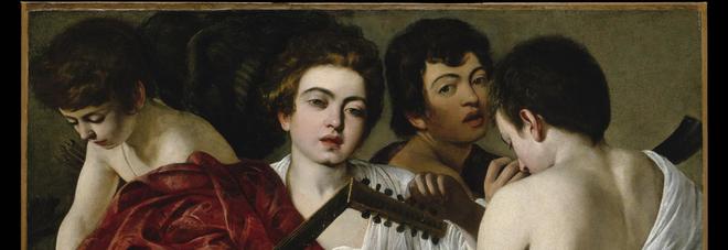 Risultati immagini per i musici di Caravaggio a napoli
