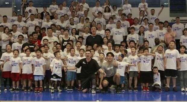 Nba Basketball School di Haikou.