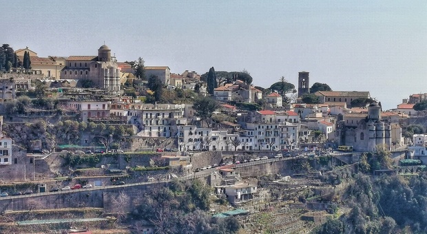 Passaggio di San Francesco in Costa d'Amalfi, annullo filatelico
