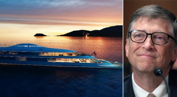 Bill Gates ha acquistato è il primo al mondo ad acquistare uno yacht a idrogeno da quasi 600 milioni di euro
