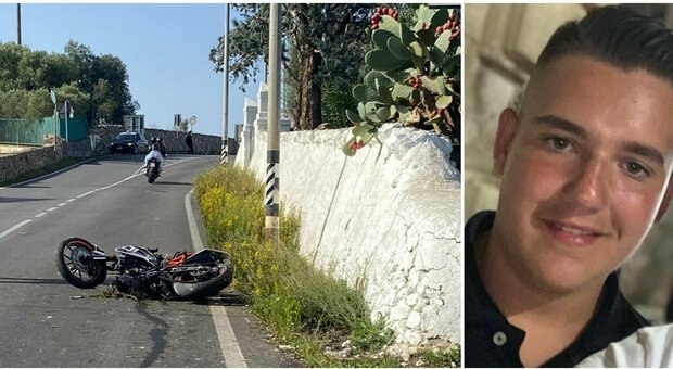Incidente a Ostuni, Pietro Sisto muore a 16 anni: schianto in moto contro un muro