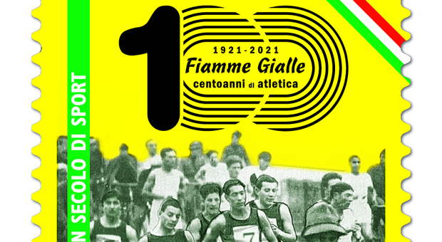 Poste, un francobollo per i 100 anni delle Fiamme gialle nell'atletica leggera