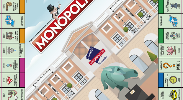 Arriva il Monopoly per La Reggia Designer Outlet