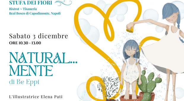 La Stufa dei Fiori ospita l'appuntamento "Natural...Mente" con l'illustratrice fiorentina Elena Pati