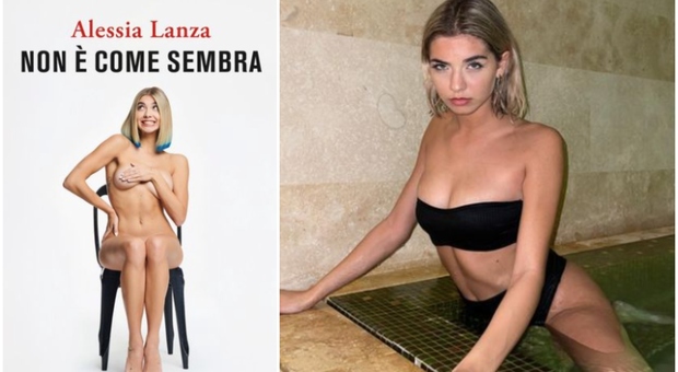 Alessia Lanza, la tiktoker nuda sulla copertina del suo primo libro. Social scatenati: «È l'unico modo che ha per venderlo»