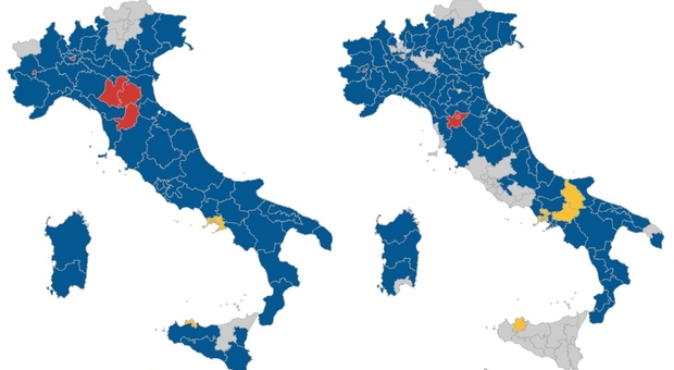 Tutti i risultati per regione, città, collegio e partito La mappa del voto in Italia