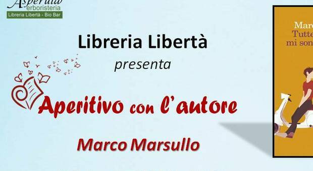 Aperitivo con l'autore, Marco Masullo ospite alla libreria «Libertà» di Torre Annunziata