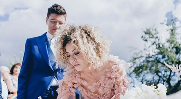 Il matrimonio di Eva Grimaldi e Imma Battaglia (Instagram)