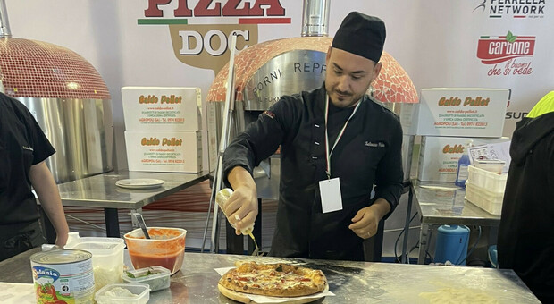 L idea è del pizzaiolo Salvatore Palma presentata al Campionato nazionale «Pizza Doc»
