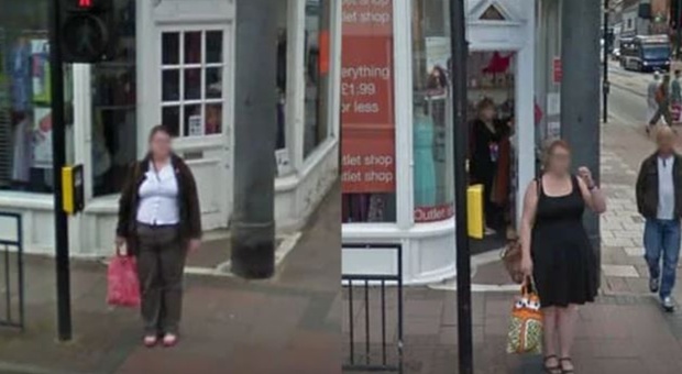 Immortalata su Google Maps a 9 anni di distanza: era in piedi esattamente nello stesso punto