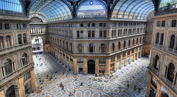 Galleria Umberto I di Napoli, parte il servizio di vigilanza notturna per la tutela del patrimonio