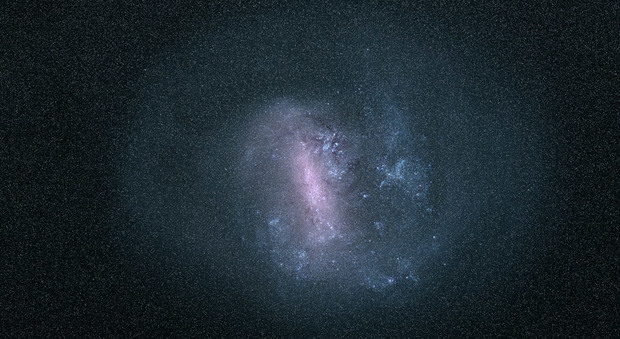 La Via Lattea e le galassie vicine riprese da Gaia