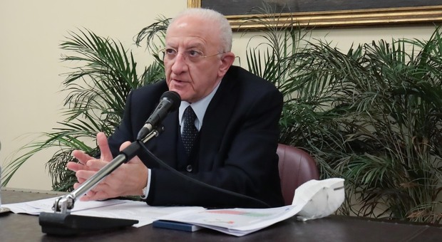 Vincenzo De Luca, presidente regione Campania