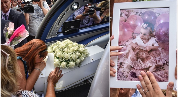 Funerali Diana Pifferi, palloncini e striscioni per la bimba «Volerò sulle ali del cielo». L'Arcivesco di Milano: «Sconcerto e orrore»