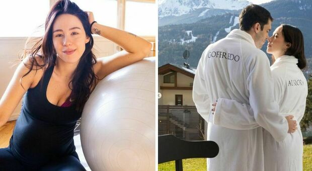 Aurora Ramazzotti e il romantico Capodanno con Goffredo Cerza: tra le foto spunta il primo baby gift