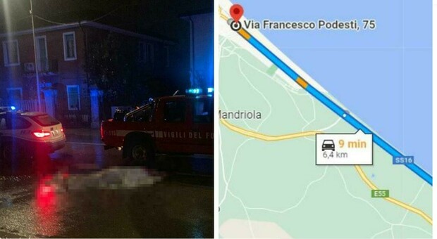 Senigallia, donna investita e uccisa mentre attraversa la strada con il cane: Il corpo trascinato per 8 chilometri. Si cerca il pirata