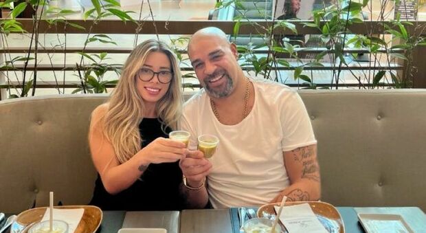 L'ex Inter Adriano è in crisi con la moglie dopo 24 giorni di matrimonio: lei lo ha cacciato dopo Brasile-Svizzera