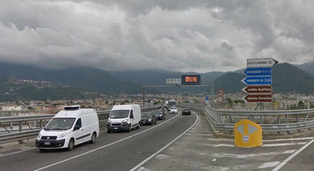 Sorrentina, stop per maltempo ai lavori sul viadotto San Marco