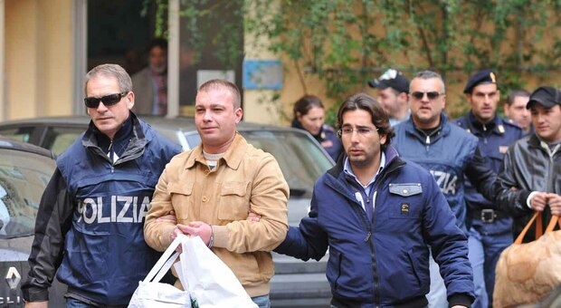 L'arresto del capoclan Andrea Letizia