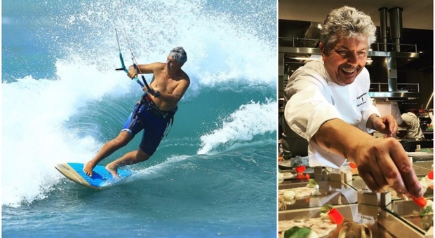 Claudio Taranini, lo chef è morto mentre faceva kite surf: l'ipotesi di un malore