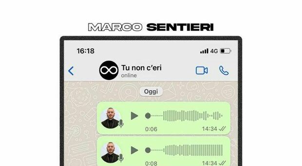 «Tu non c'eri», il nuovo brano di Marco Sentieri verrà trasmesso in radio dal 30 settembre