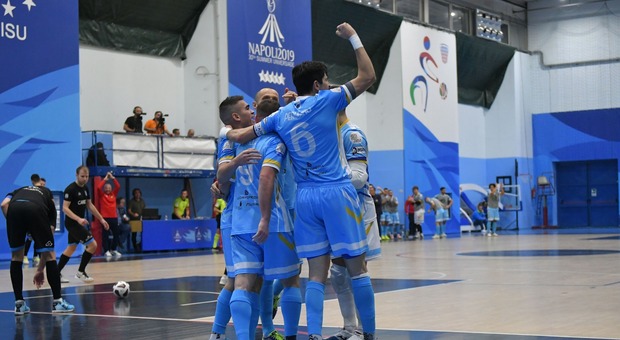 Napoli Futsal e il capitano Fernando Perugino