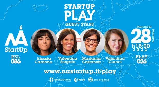 StartupPlay a Napoli, l'innovazione è donna