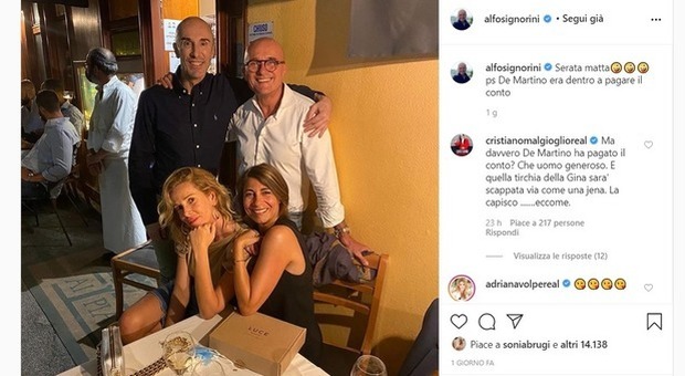 Alessia Marcuzzi e Stefano De Martino: la battuta di Alfonso Signorini che fulmina la conduttrice Mediaset