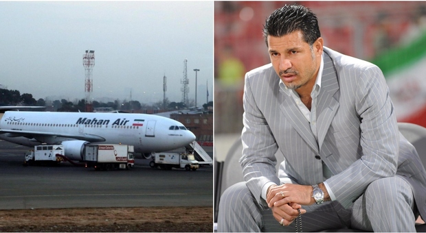 Iran costringe aereo ad atterrare: a bordo la famiglia di Daei, l'ex calciatore minacciato per aver appoggiato le proteste contro il regime