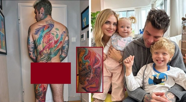 Fedez, cosa significa il nuovo tatuaggio: la dedica ai figli dopo la malattia. «Grazie per la forza che mi date»