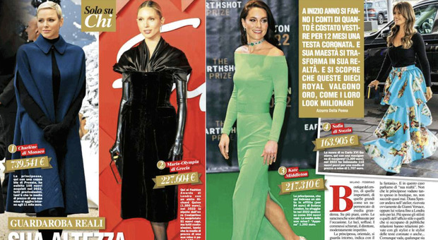 Kate Middleton, Charlene di Monaco e Meghan Markle: ecco quanto spendono per vestirsi (anche 11 mila euro ad abito)
