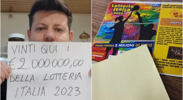 Lotteria Italia, vinti a Fonte Nuova 2 milioni di euro. Il titolare della pasticceria Vitelli: «Il fortunato non si è ancora fatto vivo»