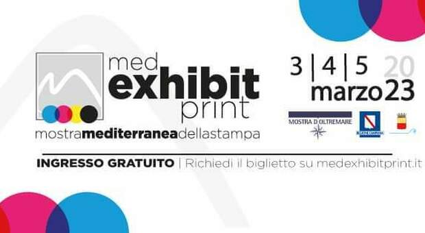 Locandina med exhibit print