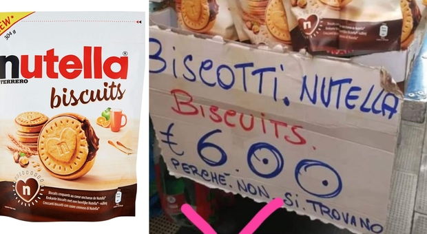 Nutella Biscuits, a Napoli spuntano i bagarini: confezioni vendute fino a 8 euro