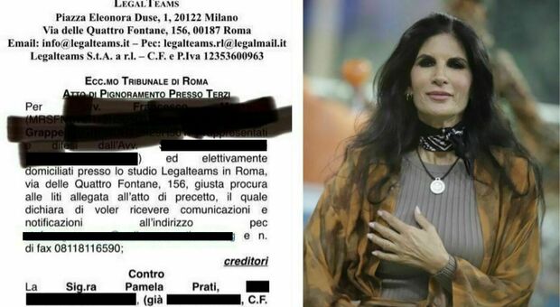 Pamela Prati, l'Ufficiale giudiziario al Gf Vip? Gli avvocati: «Pignoramento per una causa persa contro una nota palestra romana»