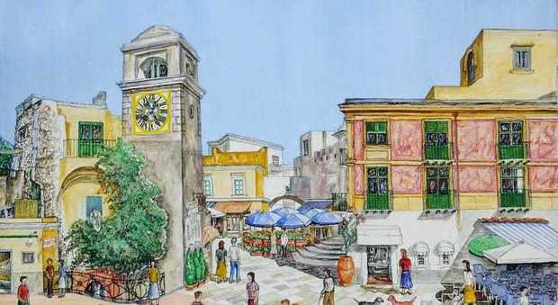 Capri, Omaggio a Simon Uzunovski: l'ultimo pittore naif che ha dipinto l'isola