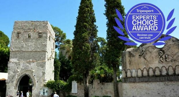 Ravello, Villa Rufolo tra i vincitori dell'Experts' Choice Awards 2022