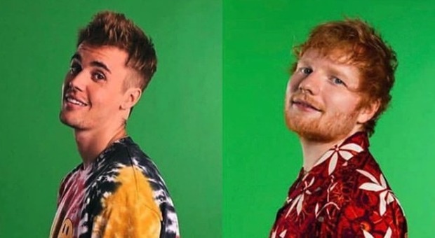 Ed Sheeran e Justin Bieber, in arrivo un singolo insieme: gli indizi «lanciati» sui social