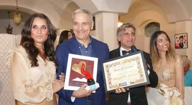 Party del Sorriso, premio Cuore d’oro a Maurizio de Giovanni
