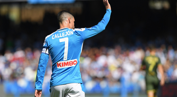 Il Napoli rende omaggio a Callejon: «Addio José, grazie di tutto!»