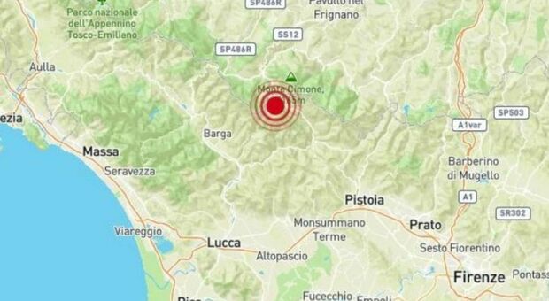 Terremoto Pistoia, scossa di magnitudo tra 3.0 e 3.5 avvertita dalla popolazione