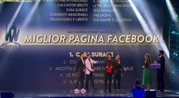È salernitana la "migliore pagina Facebook d'Italia" del 2017: trionfo di Casa Surace
