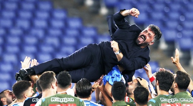 Napoli, la Curva A con Gattuso: «Applausi solo a lui e alla squadra»
