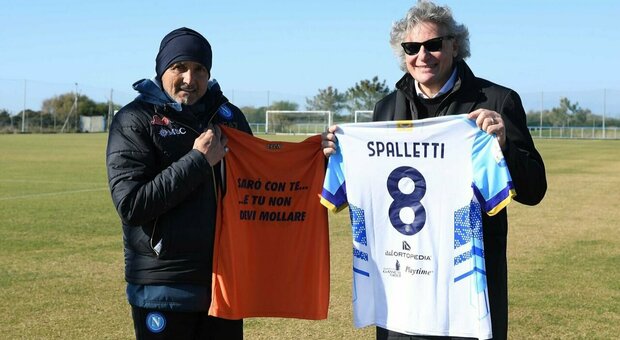 Spalletti e Perugino, presidente Napoli Futsal