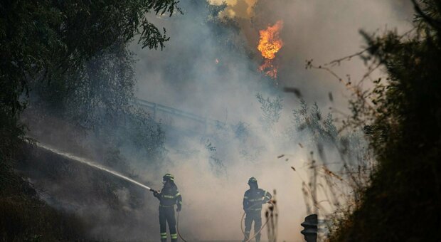 Incendio Versilia, il pompiere Michele Melosi sveglio da tre giorni sveglio: «Scappati da fiamme di 40 metri»