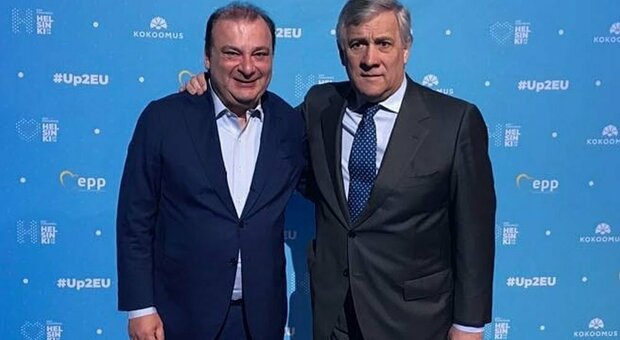 Fulvio Martusciello e Antonio Tajani
