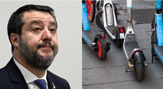 Salvini: «Piste ciclabili per monopattini? Tratti costruiti in zone pericolose»
