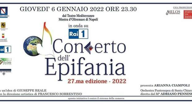 Concerto dell'Epifania: dal teatro Mediterraneo di Napoli a Rai 1, una serata ricca di ospiti