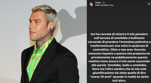 Fedez ribatte a Tiziano Ferro: «Da lui nessuna risposta. L'omofobia importante solo quando si presentano i dischi»
