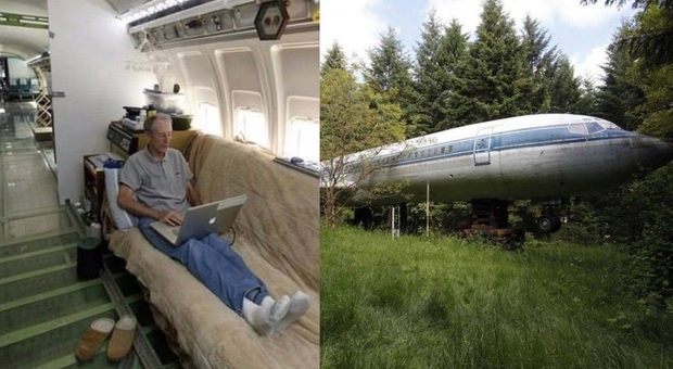 Oregon, 370 euro al mese per vivere su un aereo pagato 100mila dollari: l'incredibile storia di Bruce Campbell